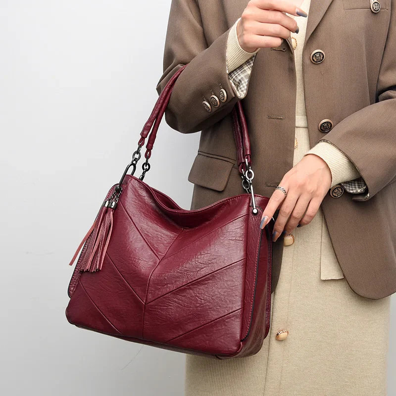 Bolsa Feminina Couro Leather