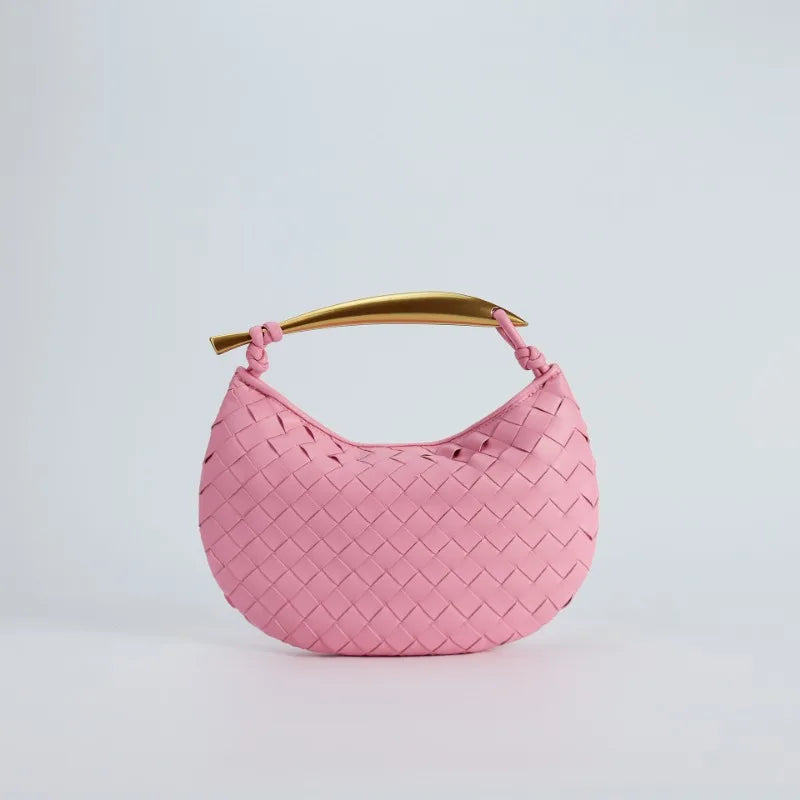 Bolsa Couro Rose