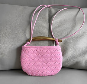 Bolsa Couro Rose